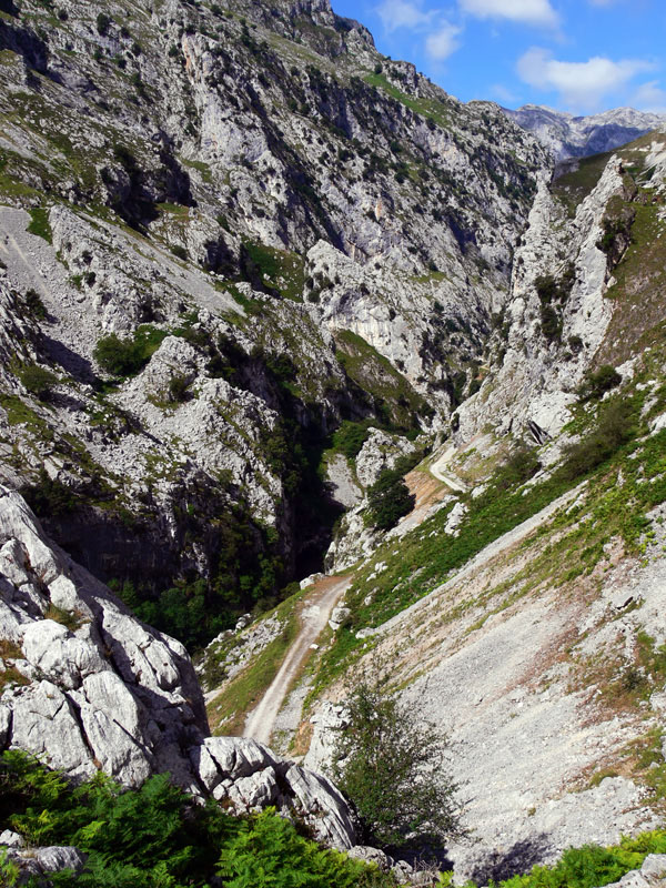 Durante la ruta (Poncebos a Cain)