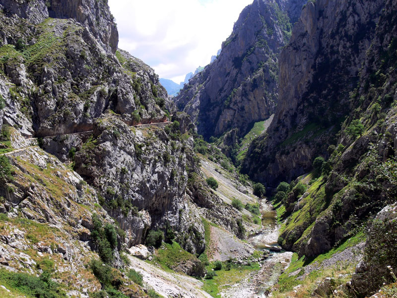 Durante la ruta (Poncebos a Cain)