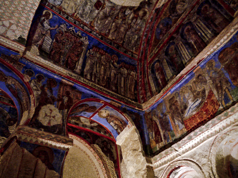 Detalle interior de la iglesia