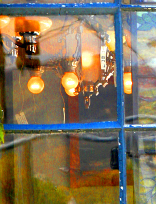Through the Window of Ethan Fromes House