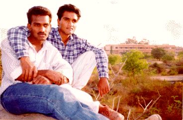 Me and Preetam in JNTU