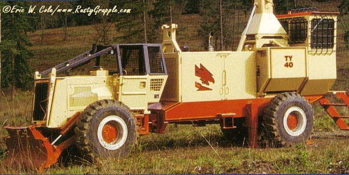 Thunderbird TY-40 on Cat 518 Skidder