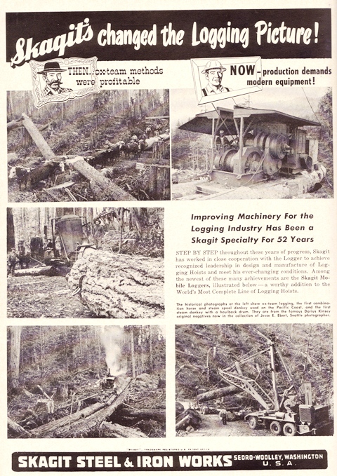 1953 Skagit Ad