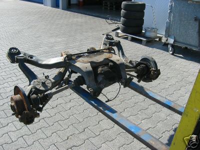 semi trailing arm suspension