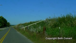 And there are beaches along the way, now closed.