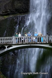 This two-level falls fascinates.
