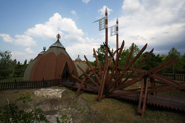 Country &Folk-Museum in Opusztaszer,Hungary