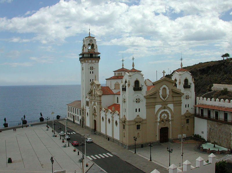 Cathedral in Candelaria,Teneriffa