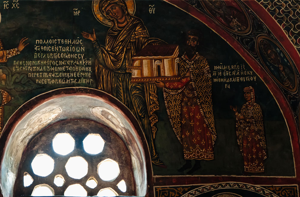 Chapel of Our Lady of Asinou, Trodos Mountains, Cyprus