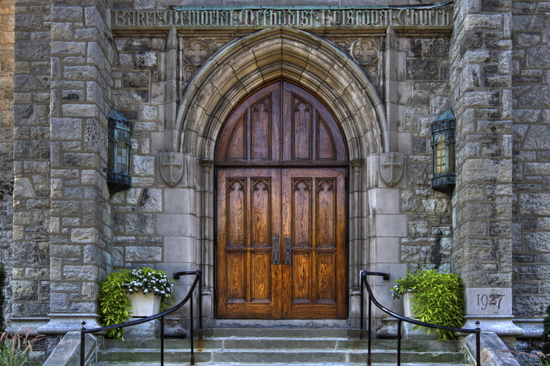 Baker Memorial Doors