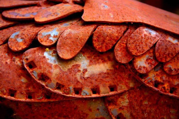 rust sculpture