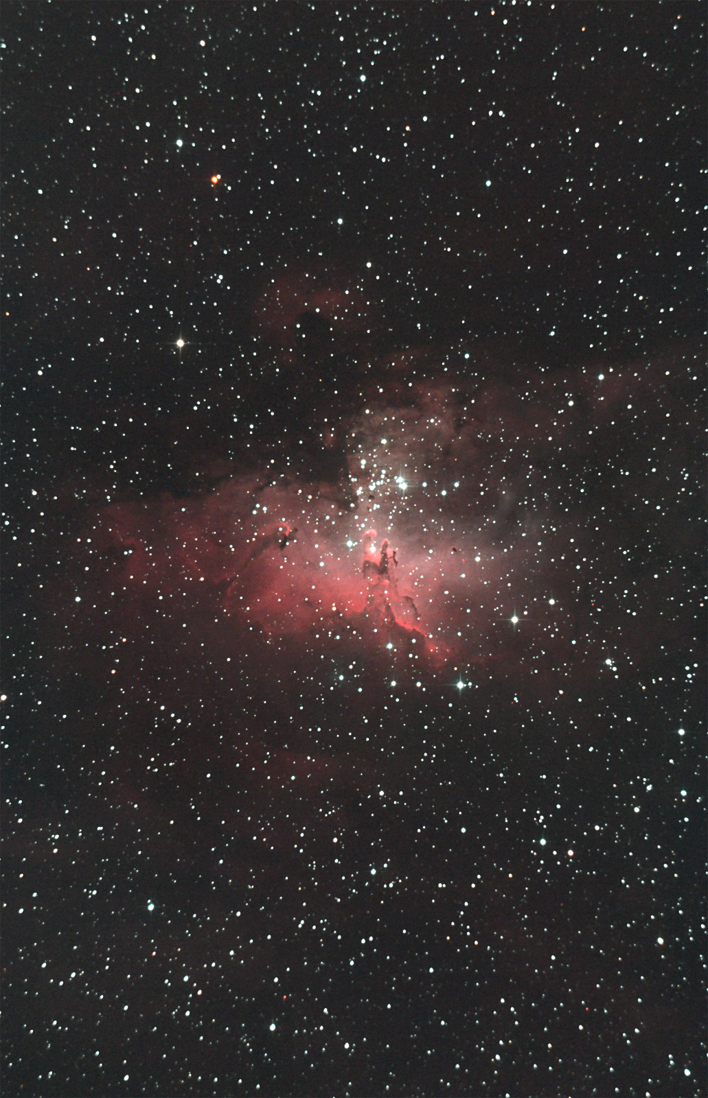 M16 Nebula and Cluster