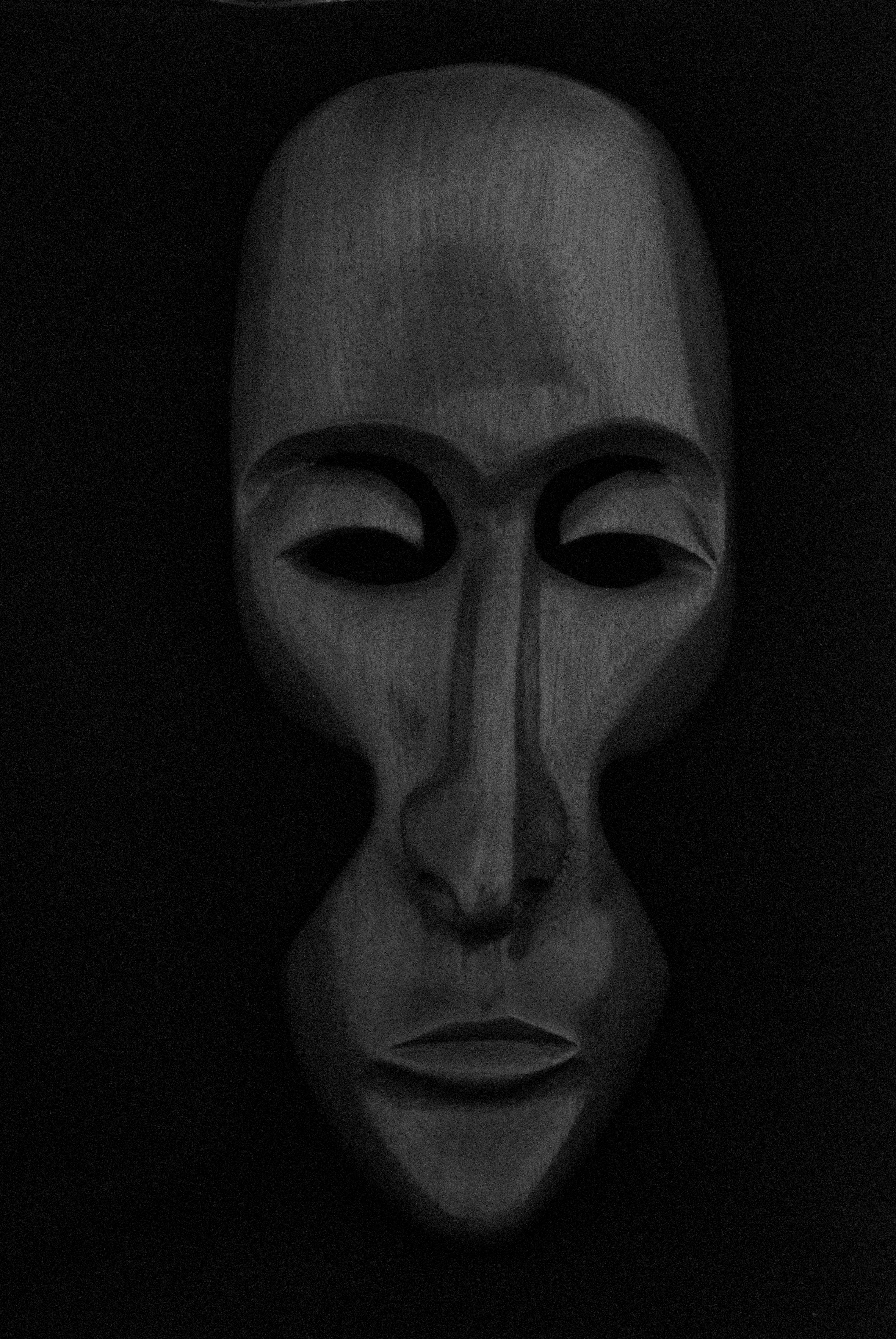 my wooden mask