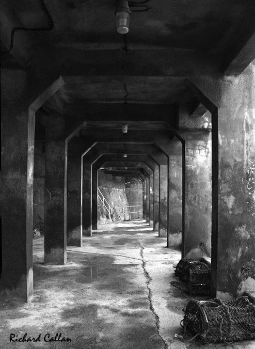 Under the pier at Gorey