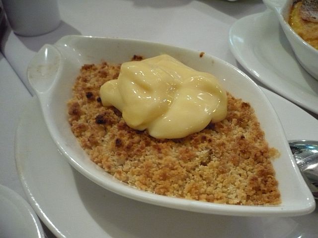 apple crumble