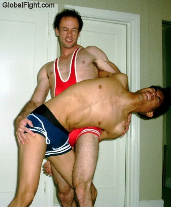 Gay Wrestling Party of Hot Manly Wrestlers Mens Rassling Events Photos 