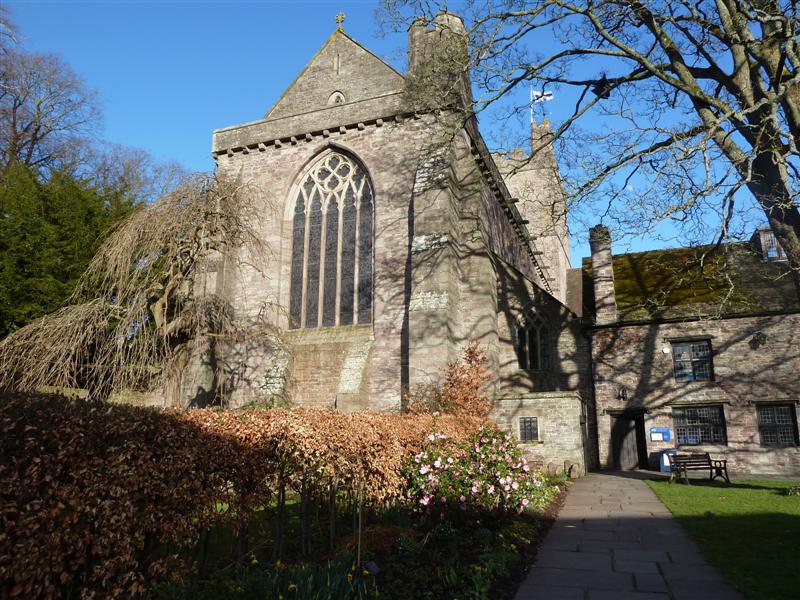 Brecon Cathedral tearoom