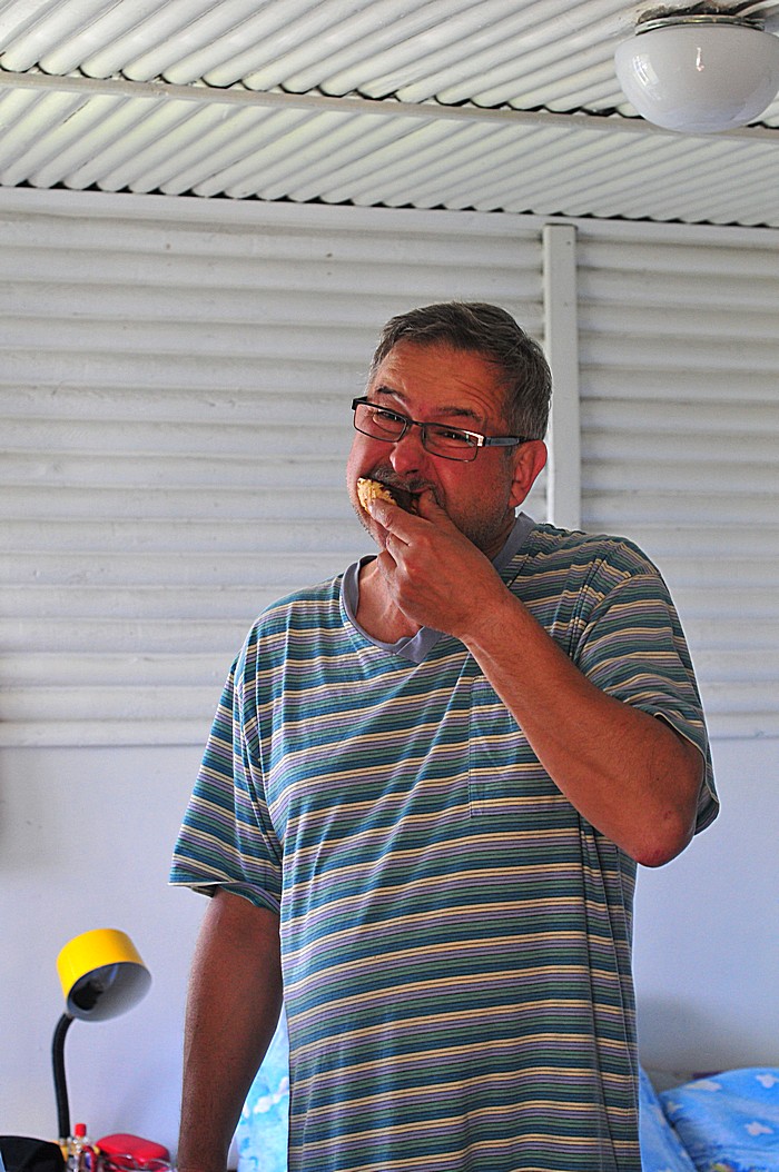Le petit dejeuner avec Nutella ...,oui! cest lui ! Tomasz D. !