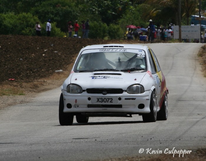 Rally Barbados 2009 - James Betts, Josh Delmas