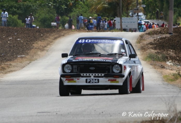 Rally Barbados 2009 - Mark Hamilton, Clive Howell