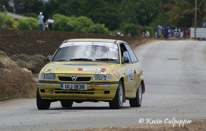 Rally Barbados 2009 - Cheryl Spencer, Barry Spencer