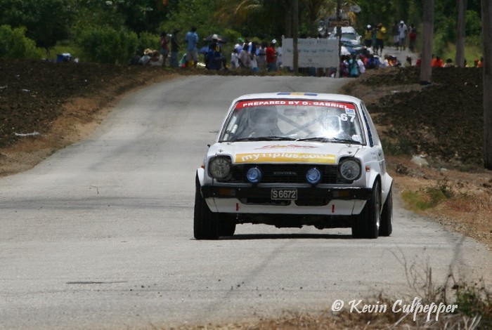 Rally Barbados 2009 - George Gabriel, Leslie Evanson