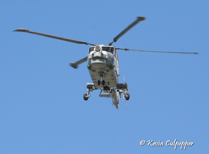 British Royal Navy Lynx Helicopter