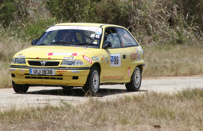 Rally Barbados 2008 - Cheryl Spencer, Barry Spencer