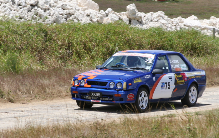 Rally Barbados 2008 - Ron Layne, Giselle Layne