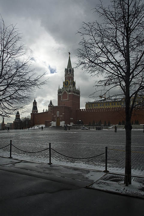 Across Red Square to the Spasskaya Tower
