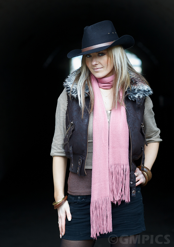 Pink scarf