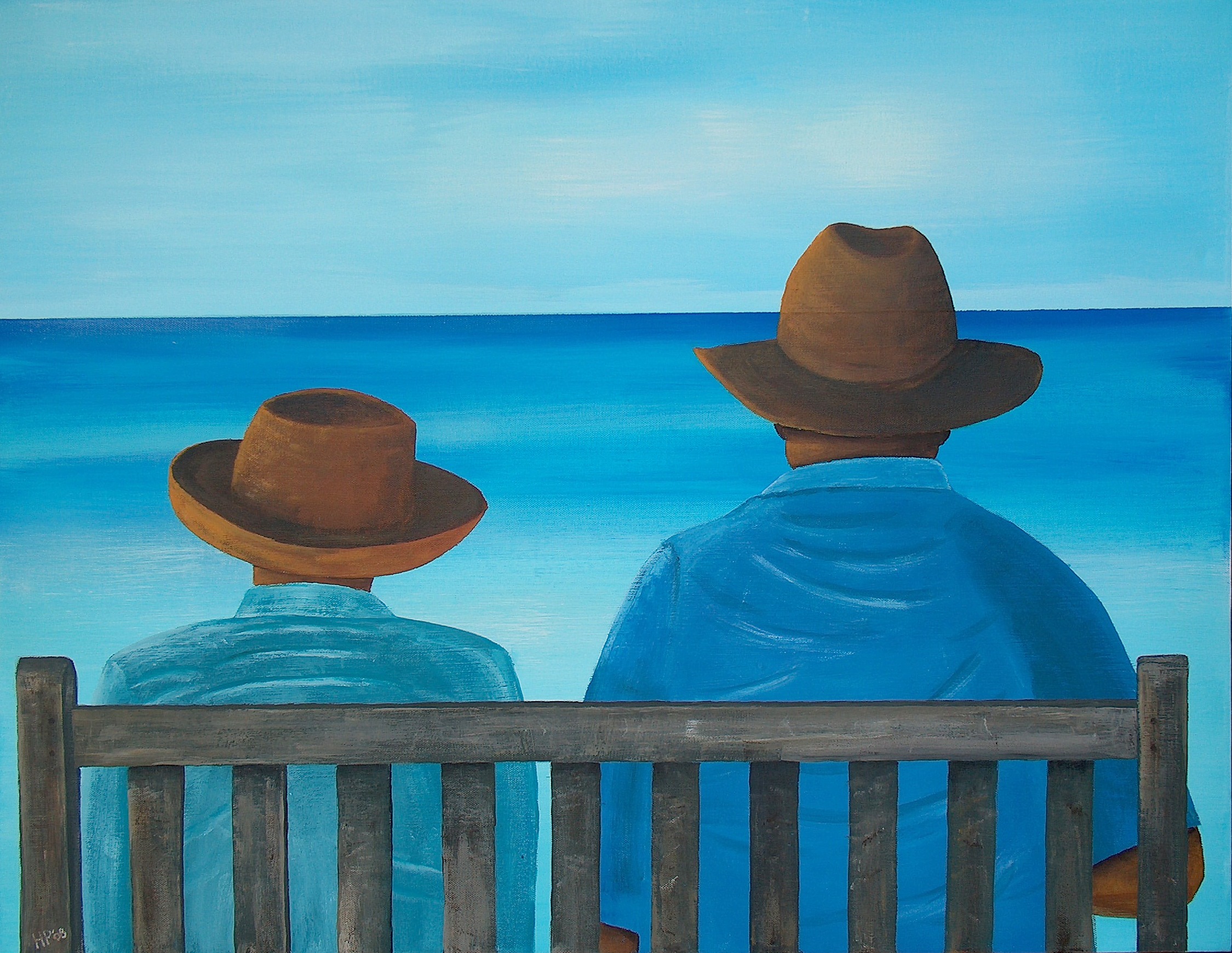 Staring at the Sea