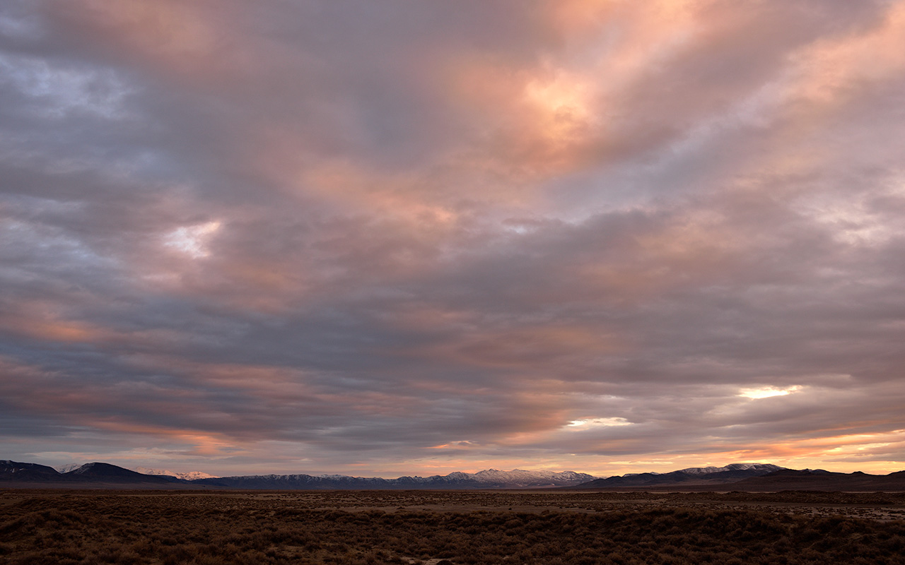 Sunset on the High Desert
