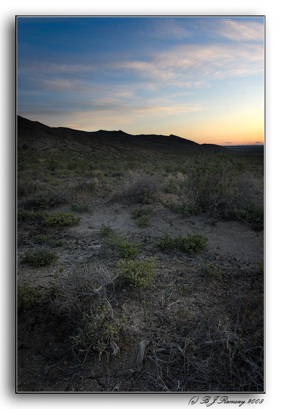 Dixie Valley Sunrise