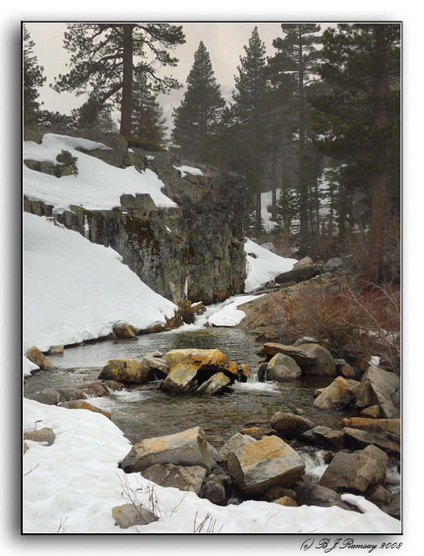 Spring Thaw in a Winter Storm