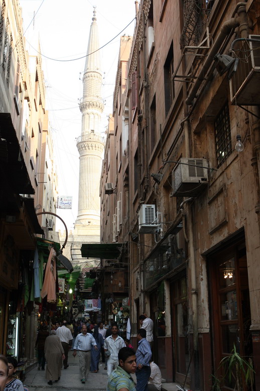 Minaret as a backdrop