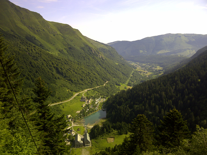 Halfway up Tourmalet