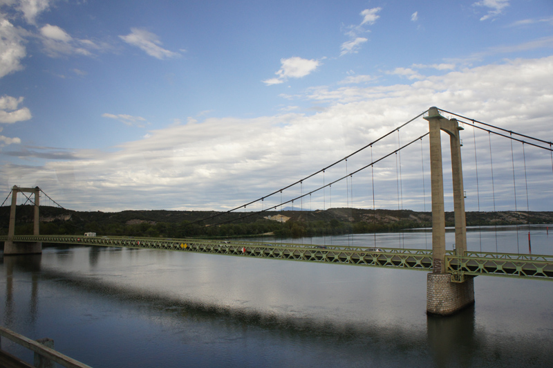 Crossing the Rhone