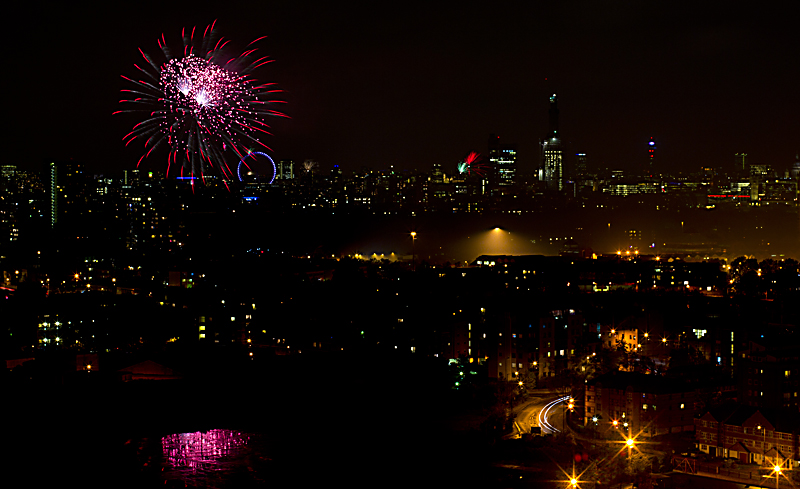 Fireworks in SE16