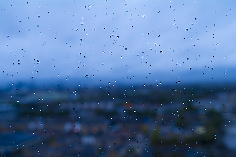 Raindrops on my window