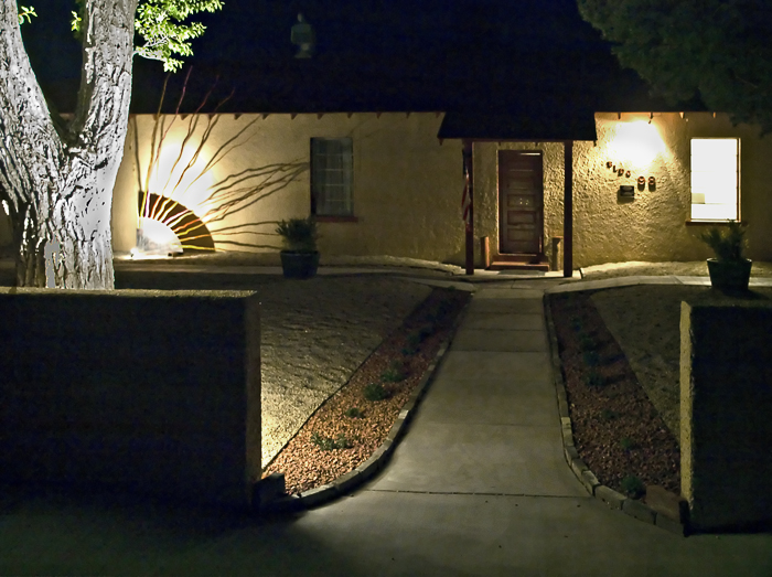 Bldg. 98 at night #2