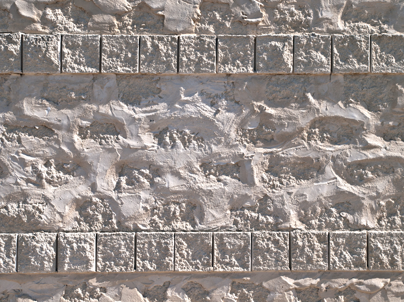 Cement and rock