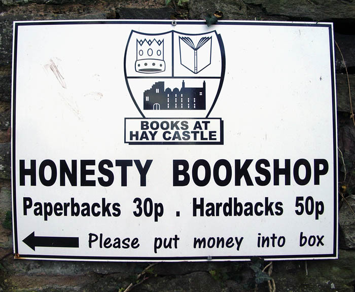 Bargains, Hay-on-Wye, Herefordshire