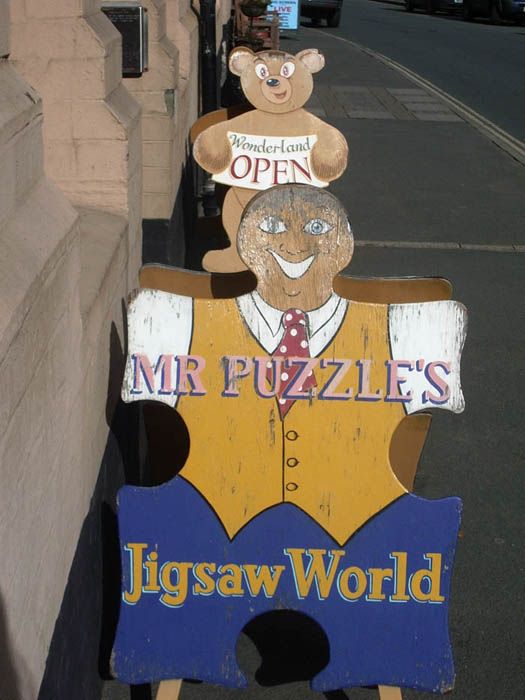 Mr Puzzles, Hay-on-Wye, Herefordshire