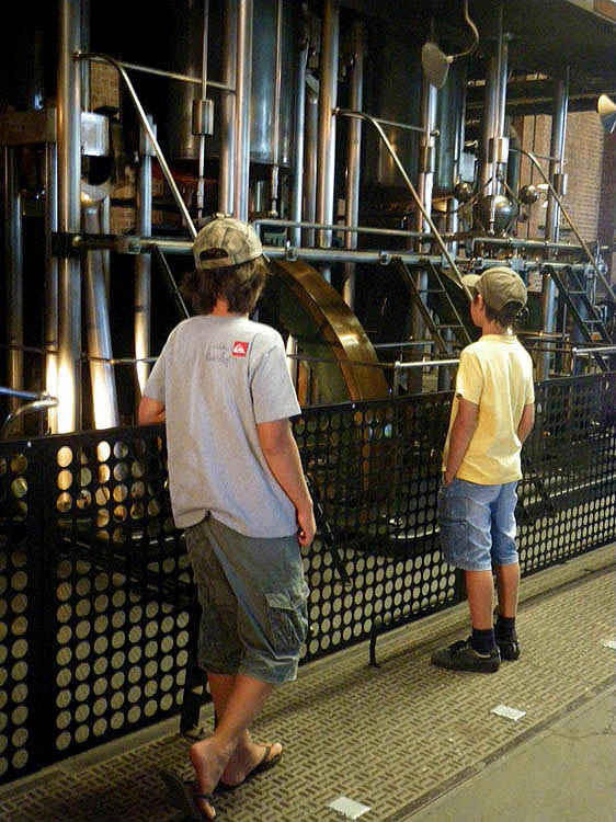 Inside the Pumping Station