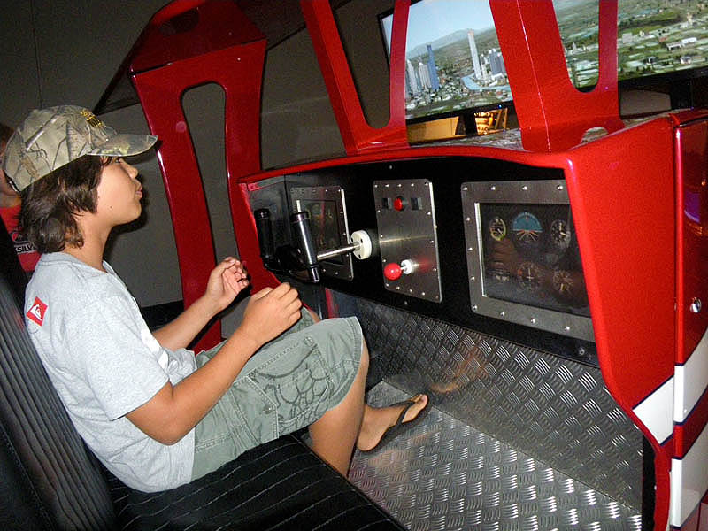Max at Scienceworks, January, 2010
