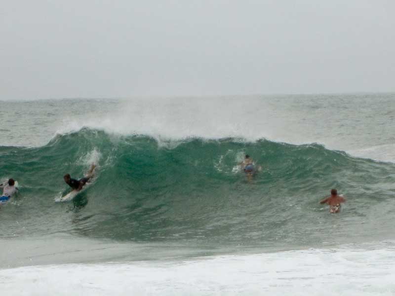 Point Cartwright surfers