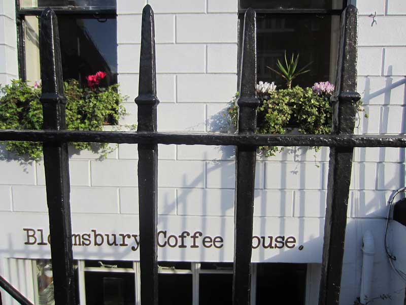 The Bloomsbury Cafe, beneath St Athans, where we breakfasted each morning