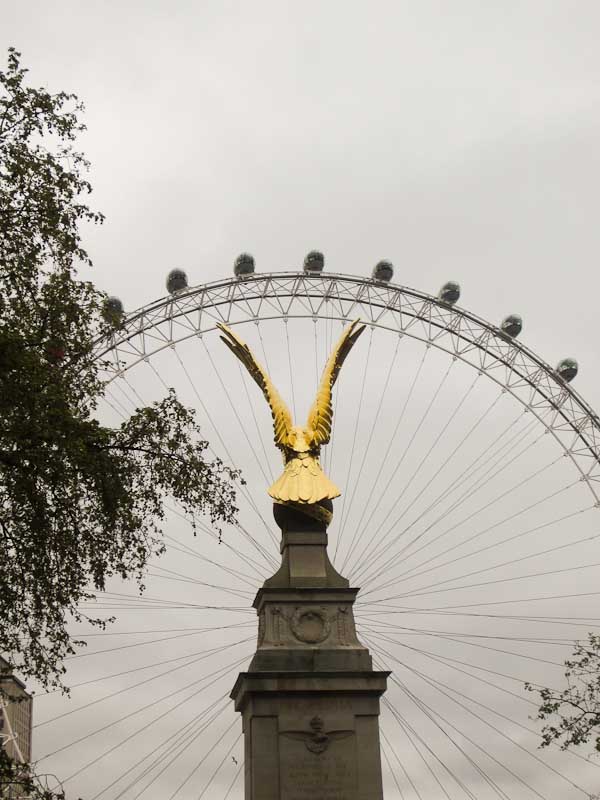 Monument to the Battle of Britain and the London Eye