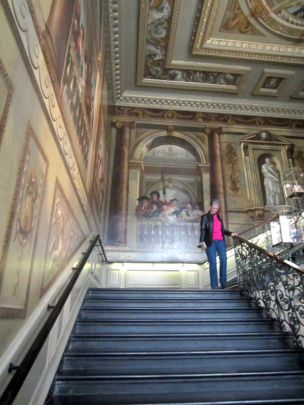 Grand marble staircase, Kensington Palace
